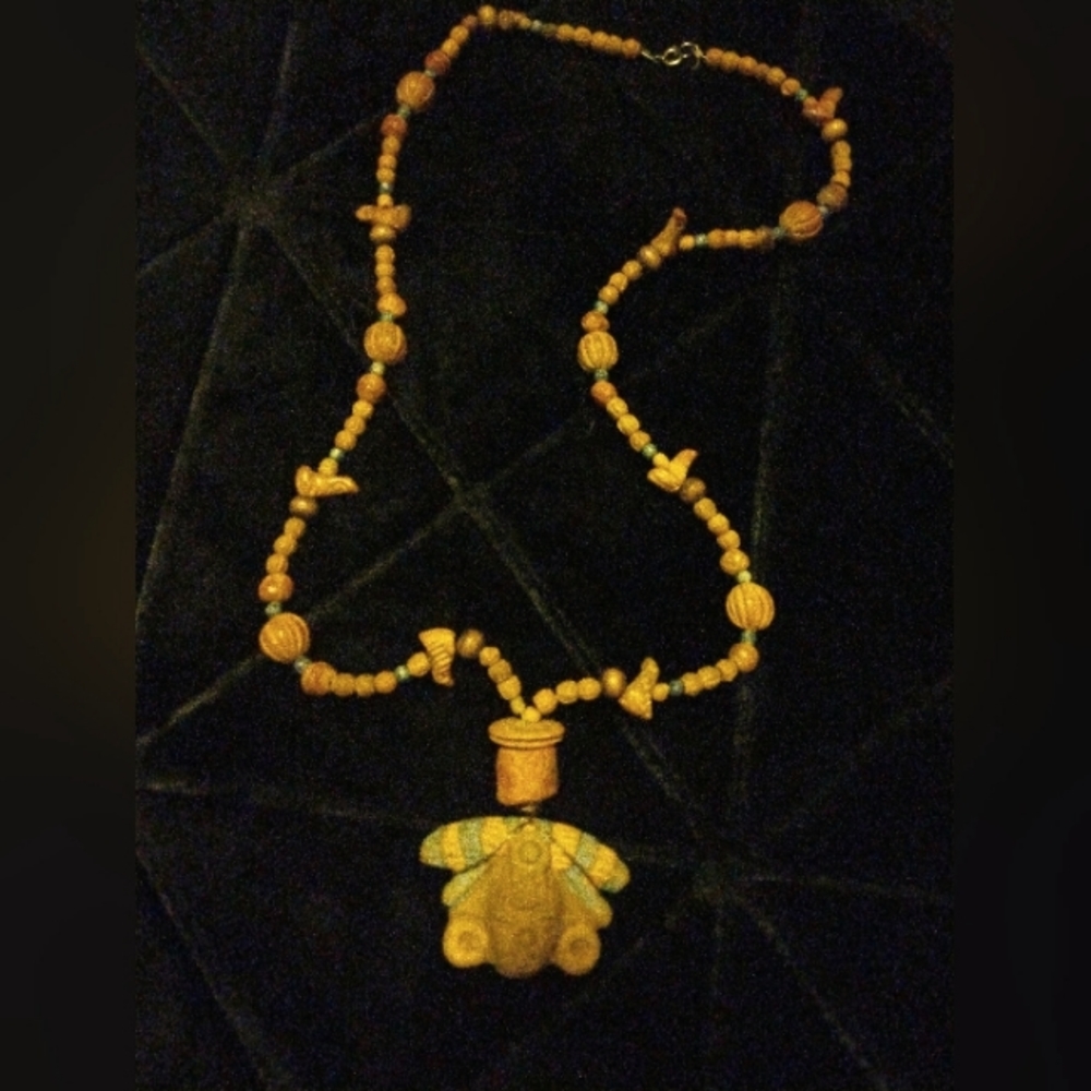 Ceramic Handmade Native Necklace